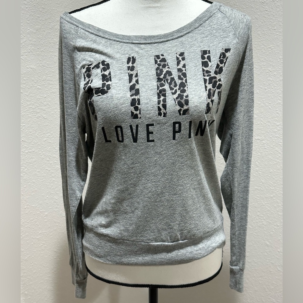 Grey PINK top